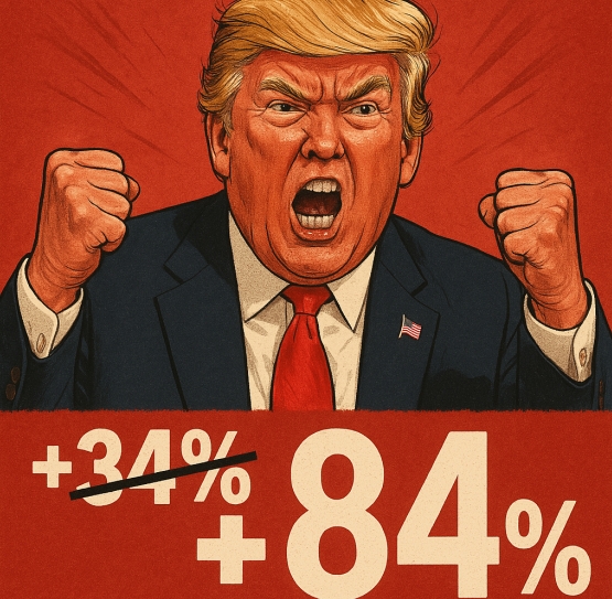 特朗普對(duì)華關(guān)稅加碼至84%，這對(duì)全球貿(mào)易有哪些影響 